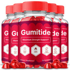Gumitide Gummies, Gumi Tide Gummy, Official Advanced Formula for Men and Women, 5 Month Supply (5 Pack)