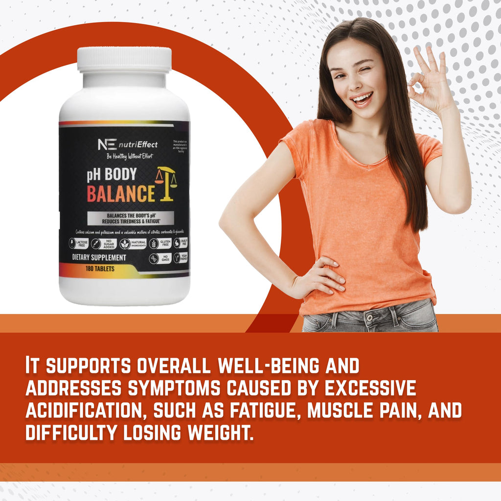 pH Balance Multi-Mineral Tablets | Alkaline Support for Energy, Metabolism, Bone & Cellular Health | Helps Maintain Acid-Base Balance | pH Balance Pills for Women & Men | 180 Tablets