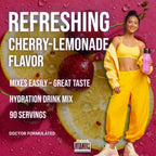 Dr. Price’s Electrolytes Powder Bulk – Cherry Lemonade, 90 Servings | Sugar Free Hydration Drink Mix with 72+ Trace Minerals, Manganese | Keto, Vegan, Doctor-Formulated, Made in USA