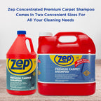 Zep Premium Carpet Shampoo - 1 Gal (Case of 4) - ZUPXC128 - Deep Cleaning and Stain Removal, For Carpet Machines