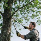 PrunePro® Loppers for Tree Trimming Stainless Steel Branch Cutter Heavy Duty Bypass Tree Pruner Rust Resistant Sharp Blade Up to 2" Tree Limb Trimmer for Gardening