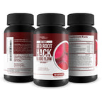 Beetroot RedRoot Hack Extra Circulation Booster - Our Best Organic Beet Root Red Root Hack For Improved Blood Flow & Extra Support For Ocular Clog - Maca And Beetroot Pills - Maca Beet Root For Men