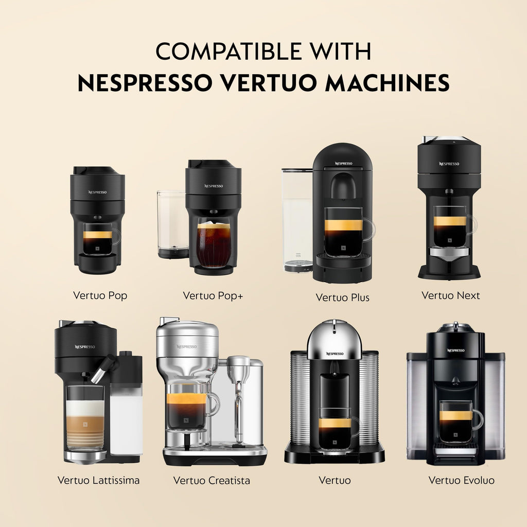 Nespresso Vertuo, Diavolitto, Dark Roast, 50-Count Coffee Pods