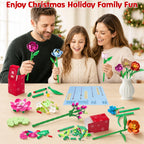 Flower Advent Calendar 2026 – 24 Day Christmas Countdown Building Set