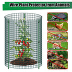 6 Set Wire Plant Protector from Animals - 12"x16" 18Pcs Metal Mesh