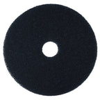 3M Black Stripper Pad 7200, 20 in, 5/Case