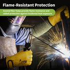 Schwer 2 Pairs CORE ANSI A5 Cut Resistant Sleeves, Flame-resistant, S081