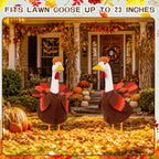 Thanksgiving Goose Outfit Turkey Goose Costume for Outdoor Garden Decor