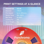Polymaker Panchroma Matte PLA Filament, Sky Blue 1.75mm 1kg 3D Printing Filament, Formerly Polyterra Matte, Fits Most FDM 3D Printers, 1kg Spool (2.2lbs)
