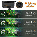 LANSOW Solar Spot Lights Outdoor, [2 Pack/76 LED] 2-in-1 Solar Landscape Spotlights, 3 Modes IP65 Waterproof Dusk to Dawn Solar Powered Flood Wall Lights for Outside Yard Garden Path(Cool White)