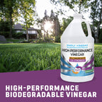 Simply Vinegar Industrial Strength 49% Vinegar – High-Performance Concentrated Cleaner for Home, Garden, Driveways & More – Biodegradable & Bleach-Free (Not for Food Use) - 128 oz (Pack of 2)