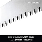 Corona RS 7245 Razor Tooth Folding Saw, 7-Inch Curved Blade, Steel