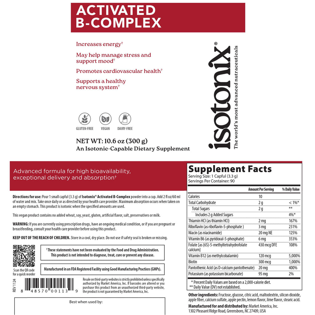 Isotonix Daily Essentials Kit with Iron – Multivitamin, Calcium, B-Complex, and OPC-3 for Overall Health, Energy, and Bone Support – 4-Piece Set – Easy-to-Absorb Liquid Supplements(90 ct)
