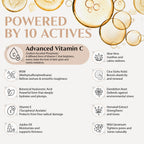 Billionaire Beauty Labs Vitamin C Serum for Face with Hyaluronic Acid, Vitamin E & Botanical Extracts – Advanced Facial Serum for Radiance, Hydration & Smoother Skin, 30ml