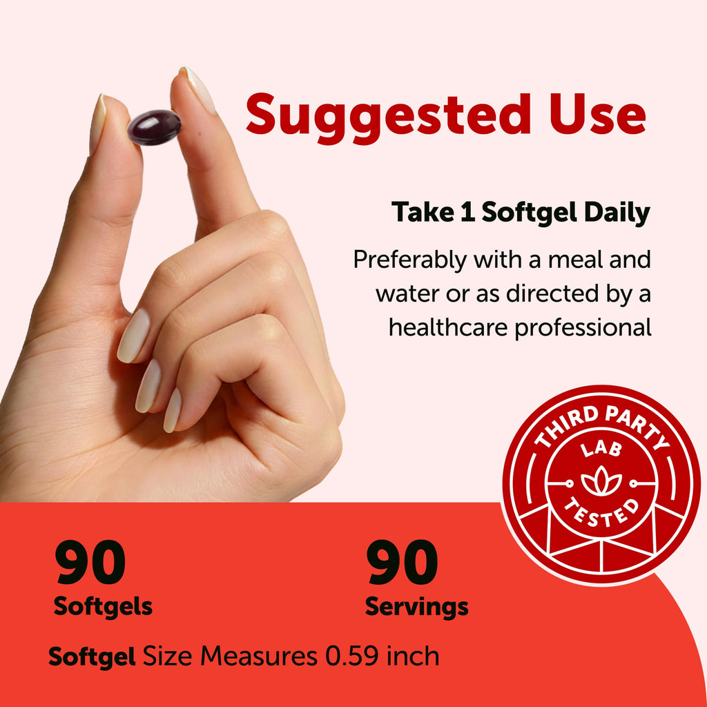 Micro Ingredients Astaxanthin 24mg with MCT Oil, 90 Softgels | Max Strength Astaxanthin Antioxidant Supplements* | Fresh Microalgae Source | Non-GMO, Gluten Free, No Soy