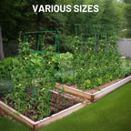 PHENEAHILL Large A-Frame Garden Trellis for Tomatoes, Cucumbers & Heavy Climbing Plants - Rust-Resistant, Heavy-Duty Steel, Perfect for Outdoor Gardens & Vertical Gardening(47" W x 63" H)