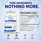 Approved Science NMN - 500mg Stable Beta NMN with BioPerine - Cellular Energy, Healthy Aging - Pack of 6 - Made in USA - Vegan