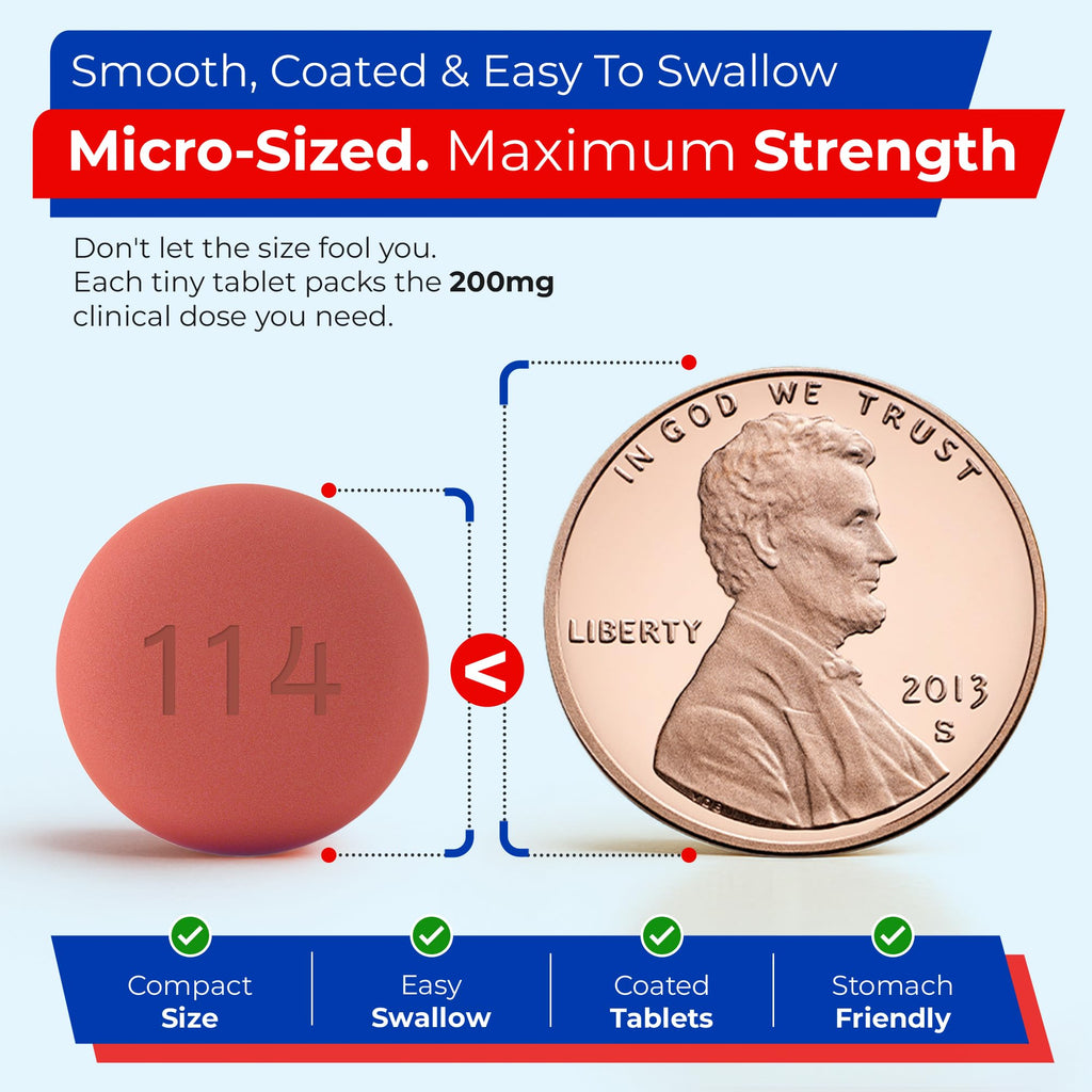 TIME-Cap Labs 500 Tablets Ibuprofen 200mg Coated - Pain Reliever & Fever Reducer (NSAID) for Adults, Helps with Headache, Back Pain, Muscle Aches, Toothaches, Menstrual Cramps & Minor Arthritis Pain