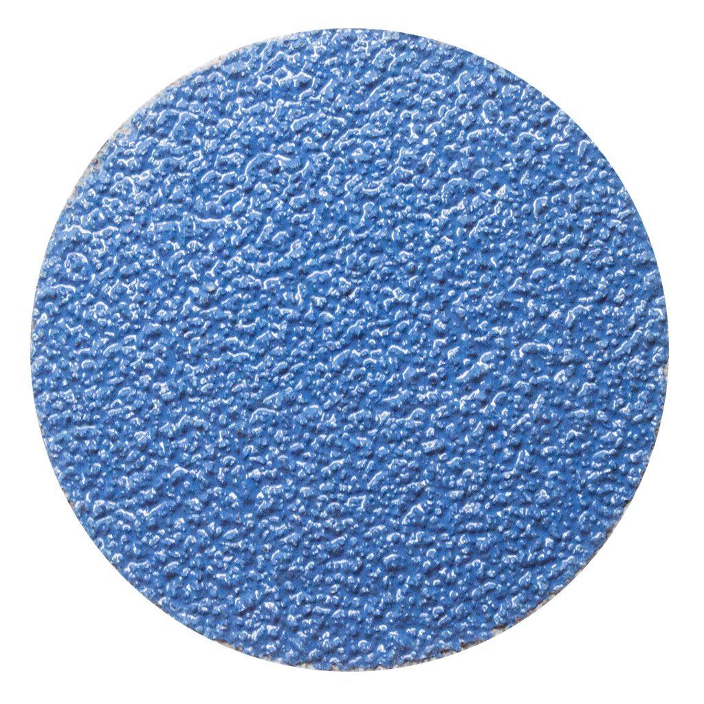 Benchmark Abrasives 2 Inch Sanding Discs Quick Change Zirconia - Male R Type Backing Drill & Die Grinder Sanding Disc for Deburring Polishing Rust Remover for Metal Paint Stripper (25 Pack), Mix Grit