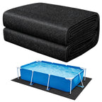 ComfyKit 15x10ft Rectangular Pool Liner Pad for Above Ground Swimming Pools,Thickened Under Pool Mat Padding,Pools Bottom Liner Protector to Prevent Punctures & Extend Liner Life