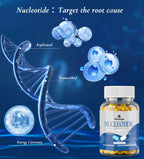 Clarusph Immunity* Supplement, Immune* Nucleotide Complex Blend 400mg Including AMP, CMP, GMP, UMP, Nucleo Immune*, 120 Capsules
