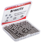 Breezliy 200 pcs Paint Mixing Balls Stainless Steel Mixing Agitator Balls for Mixing Model Paints，5.5mm/ 0.22”。