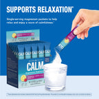 Natural Vitality Calm, Magnesium Citrate Supplement, Anti-Stress Drink Mix Powder - Gluten Free, Vegan, & Non-GMO, Raspberry Lemon, 0.12 oz, 30 Packets