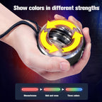 JIN BD Wrist Trainer/Strengthener Gyro Ball Auto-Start Gyroscopic Forearm Exerciser for Strengthen Arms, Fingers, Wrist Bones and Muscles ���Black Without Light���