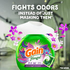 Gain Flings Laundry Detergent Pacs, 102 Count, Moonlight Breeze Scent, with Odor Defense, concentrated laundry soap pacs