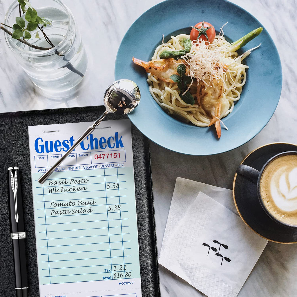 Batrical Guest Checks Server Note Pads 1000 Sheets Waitress Notepad for Restaurants (20 Books) 3.5" x 6.75" Per Ticket Book
