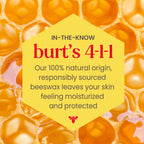 Burt's Bees Shimmer Lip Tint Set, Tinted Lip Balm Stick, Moisturizing for All Day Hydration with Natural Origin Glowy Pigmented Finish & Buildable Color, Rhubarb (4-Pack)