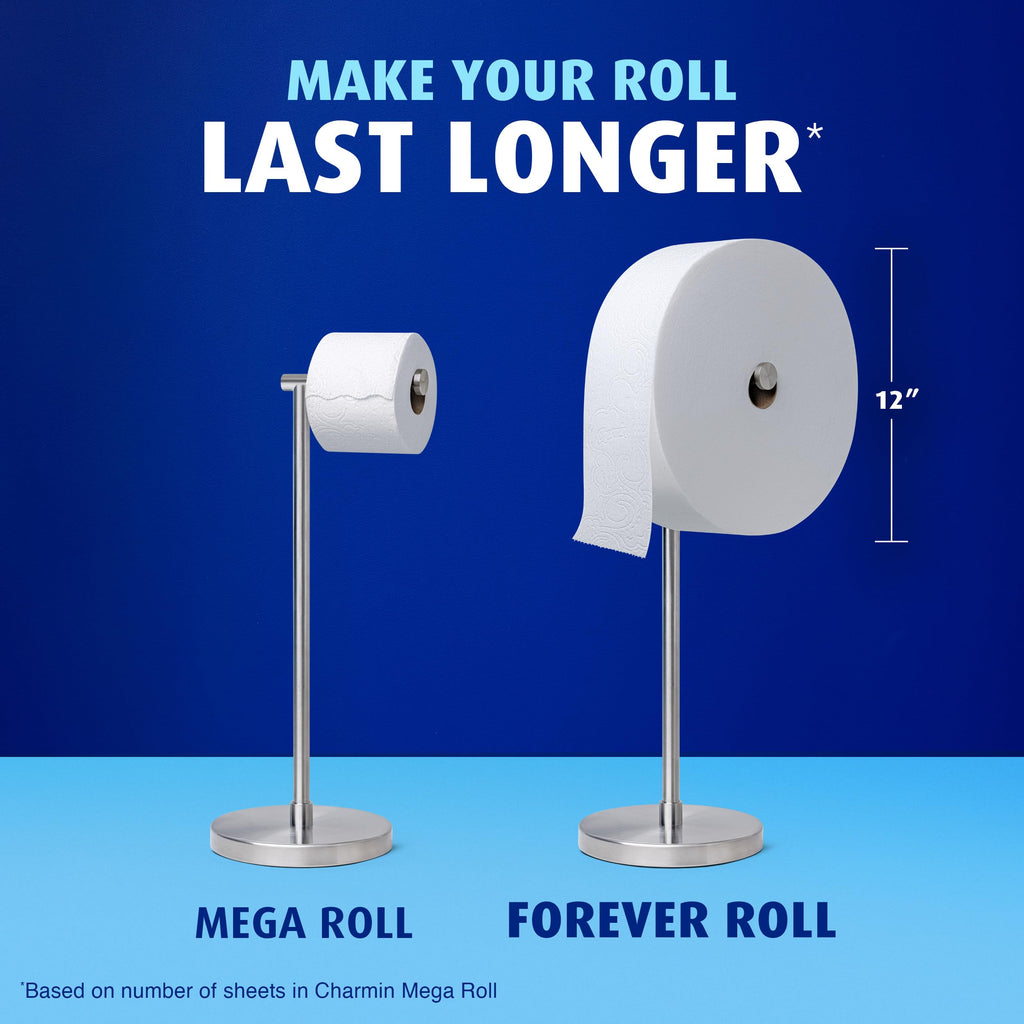 Charmin Toilet Paper Ultra Soft, 3 Forever Rolls Refill Rolls, 2-ply Bath Tissue, 3 Rolls