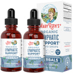Lymphatic Support Drops | USDA Organic Lymphatic Cleanse for Immune Support | Lymphatic Support Supplement with Echinacea & Elderberry | Antioxidant & Immune Defense | Vegan | 30 Servings (2 Pack)