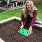 Seeding Square Planting Tool, Seed Planter for Square Foot Gardening Kit