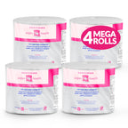 Wipes4Health Sanitizing Wipes: 4000 Unscented Wet Wipes (8" x 6"): 4 Refill Mega Rolls for Floor Stand, Wall Mounted and Bucket Dispensers - For Gyms, Fitness Clubs, Schools, Commercial Facilities
