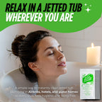 Oh Yuk Jetted Bathtub Cleaner Concentrate - 2 Single-Use Travel Pouches