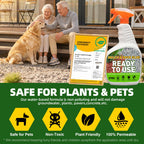 JDiction Rock Glue for Landscaping with Sprayer 27OZ - Ready to Use Mulch Adhesive, Landscape Glue Spray for Rocks, Pea Gravel, Stones, Weather Resistant Mulch Binder, Pets Safe, Lasts 2 Years