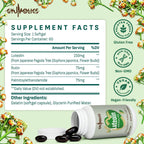 Gyumolics Luteolin Supplement 300mg, Powerful MCAS Stabilizer, Seasonal Allergies and Anti-inflammatory Balance, with Luteolin 150mg, Rutin 75mg, Pea 75mg, Vegetarian,Gluten-Free, 120 Softgels