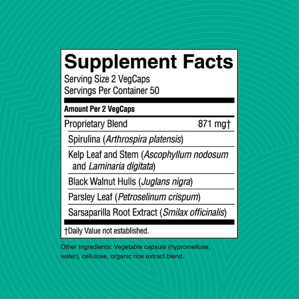 Nature's Sunshine Thyroid Activator 100 Capsules