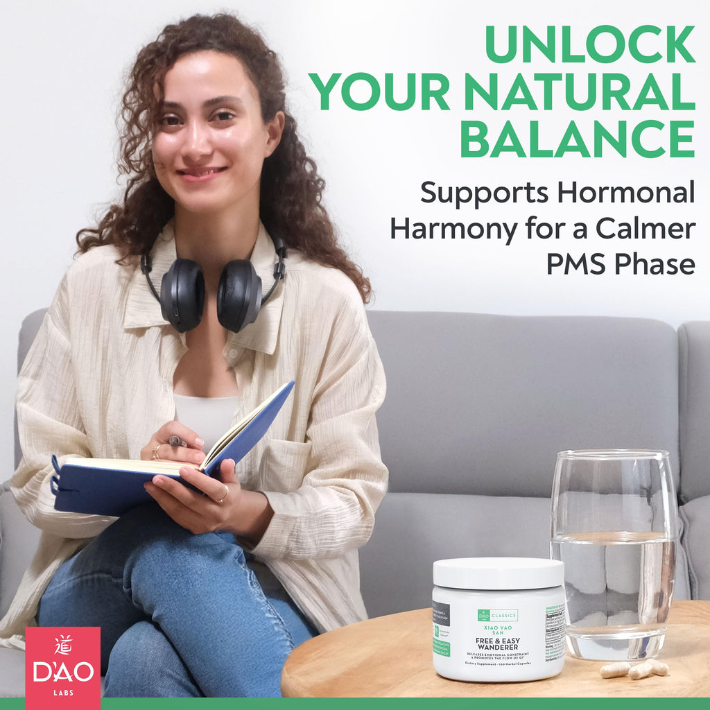 D’AO Labs Free & Easy Wanderer - Xiao Yao San - Herbal Capsules. 100 Herbal Capsules