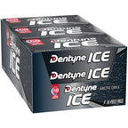 Dentyne Ice Arctic Chill Sugar Free Gum, 9 Packs of 16 Pieces (144 Pieces)