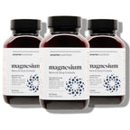 Smarter Nutrition Magnesium Complex - Chelated Magnesium Glycinate + Citrate, Malate for Sleep, Relaxation, Muscle & Nerves + Clinically Proven L-Theanine, Non-GMO-180 Tablet[90-Day Supply]