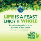 Natural Factors Whole Earth & Sea Men's Multivitamin & Mineral - Daily Health Supplement for Men Under 50 - Vegan, Non-GMO & Gluten-Free - 120 Tablets (60 Servings)