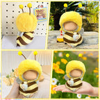 GerdfeiTawtab Clothes Fit for 17CM Doll, Fashion Doll Clothes Outfit Set Cute Theme Designer Toys Dress Accessories for Collector Fans Display (Bee)