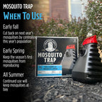 Grandpa Gus's Mosquito Trap and Outdoor Bug Killer - Water-Activated Larvae Control for Backyard, Patio, and Garden - Up to 35 Days & 1,500 Sq Ft of Protection Per Trap, 2 Pack