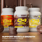Cellucor C4 Whey Protein Powder, Vanilla Bean - 25g Protein, 0g Added Sugar, 130 Calories Per Serving, Supports Muscle Recovery, 66 Servings, Premium Whey for Post-Workout