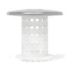 TubShroom Bathtub Drain Protector and Hair Catcher - 2 Pack, Chrome - Fits 1.5" - 1.75" Bathtub and Shower Drains