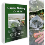Garden Netting 10x33ft Ultra Fine Insect Netting Barrier Mesh for Plants