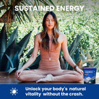 VENQUORIN Super Cortisol Calm Supplement Drink Powder for Women & Men with Magnesium Glycinate, Ashwagandha, L-Theanine & Vitamin D3 | Relaxation & Mood Support | Sugar Free, Vegan, 30 Servings