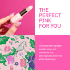 Winky Lux Unicorn Glimmer Balm -Hydrating ph Lip Balm, Natural Pink Tint with pH Color Changing, Moisturize & Soften Lips While Leaving Sheer Pink Tint, with Vanilla Scent